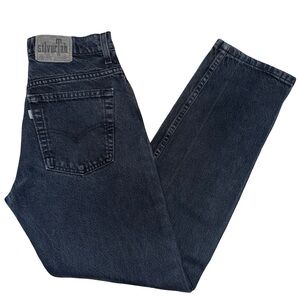 Levi’s Silver Tab guy’s fit black denim jeans. Vintage. 29”